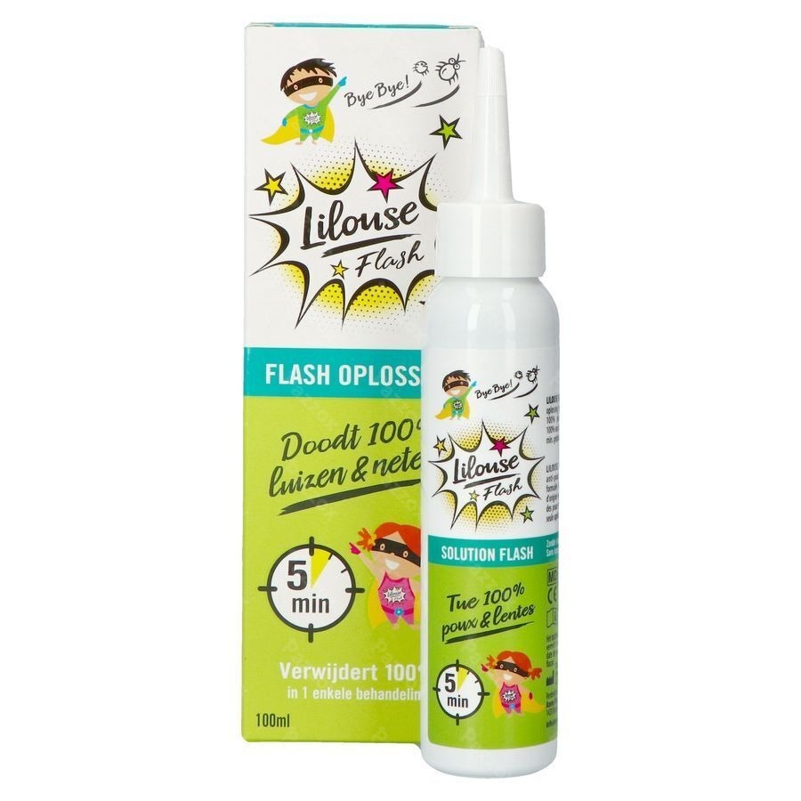 Lilouse Flash Oplossing A/luis&neten 100ml