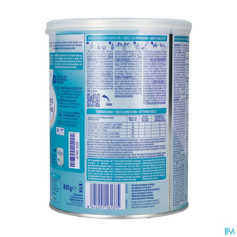 NAN Optipro Hydrolysed Protein 1​ 800g