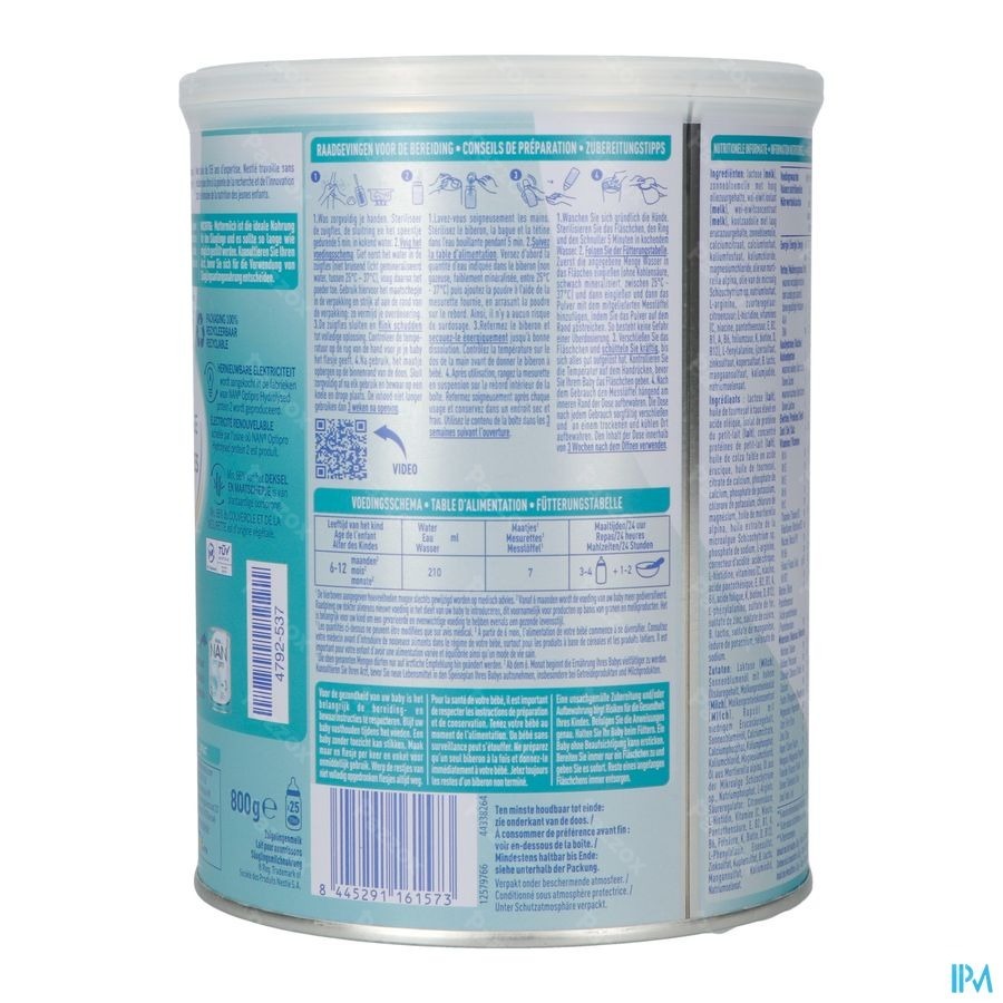 Nan Optipro Hydrolysed Protein 2 +6 Maanden 800g 