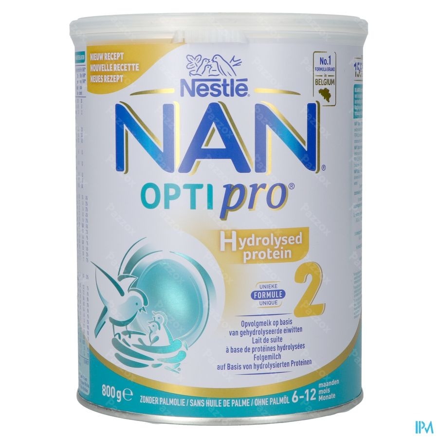 Nan Optipro Hydrolysed Protein 2 +6 Maanden 800g 