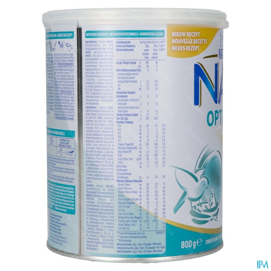 Nan Optipro Hydrolysed Protein 2 +6 Maanden 800g 
