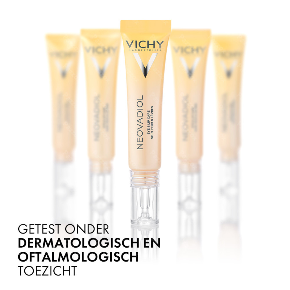 Vichy Neovadiol Oogcrème en Lipverzorging - Tijdens En Na De Menopauze - 15ml