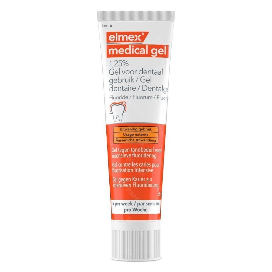Elmex Medical Gel Dentaire 1,25% Tube 38g 
