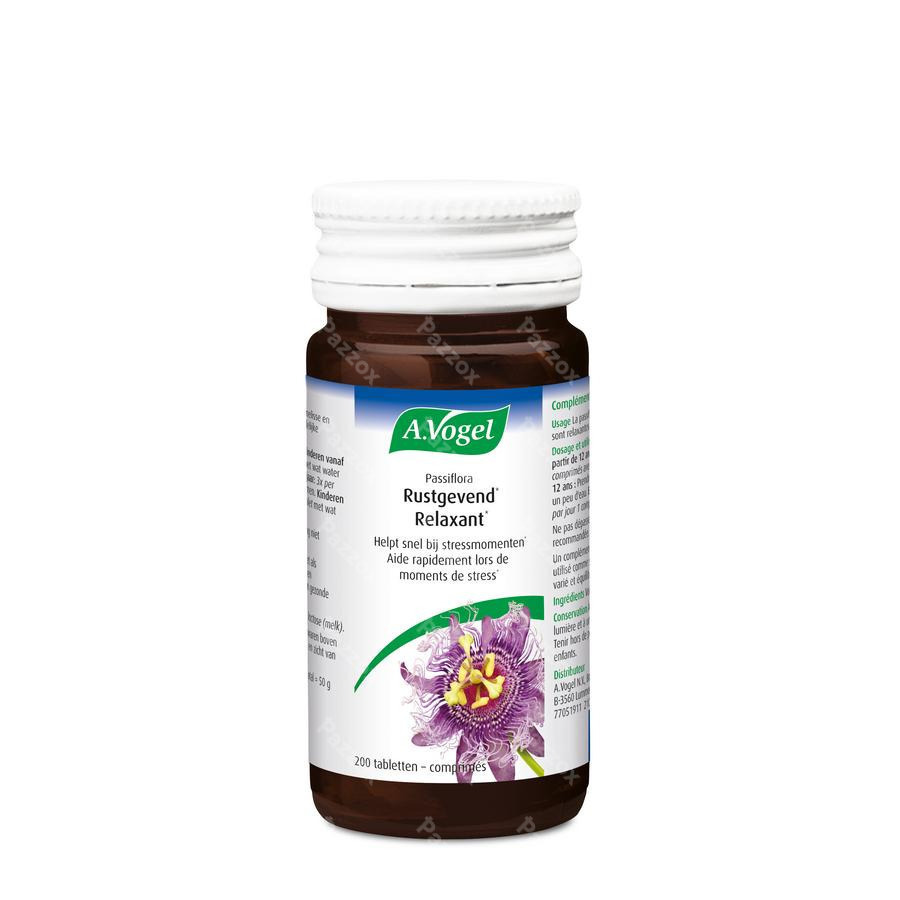 A.Vogel Passiflora Relaxant 200 Comprimés