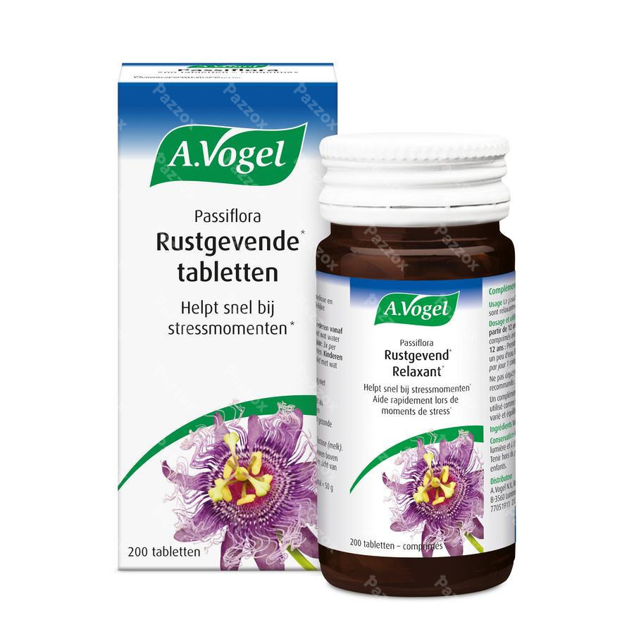 A.Vogel Passiflora Relaxant 200 Comprimés