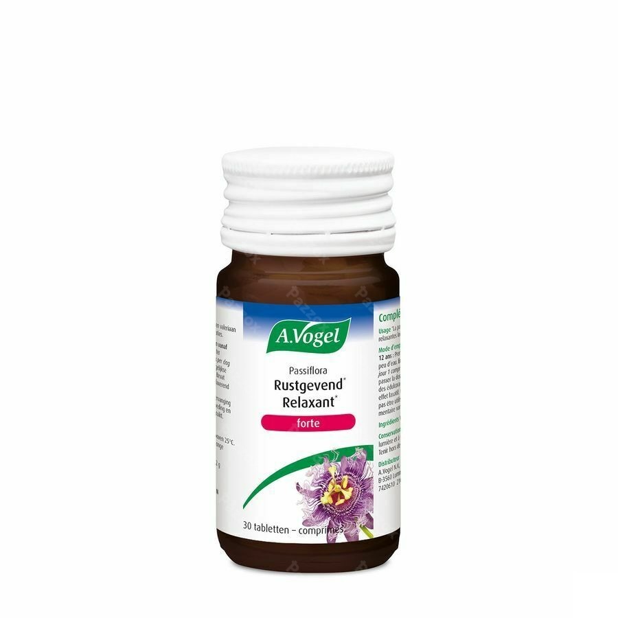 A.Vogel Passiflora Complex Forte 30 Rustgevende Tabletten