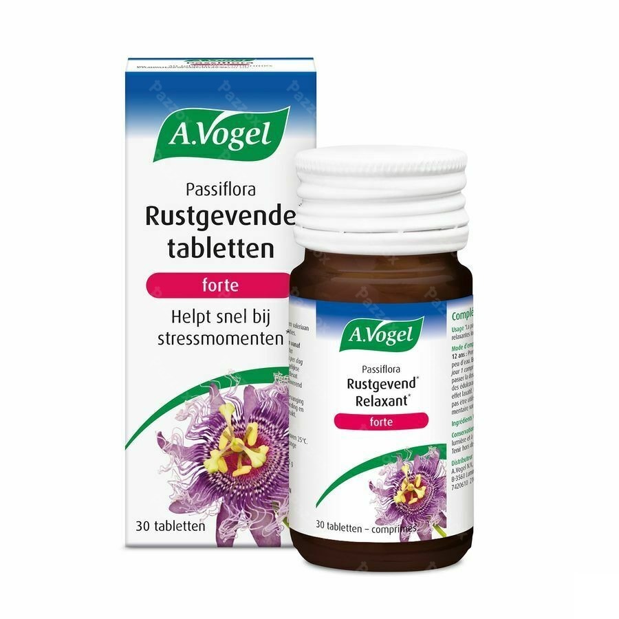 A.Vogel Passiflora Complex Forte 30 Rustgevende Tabletten