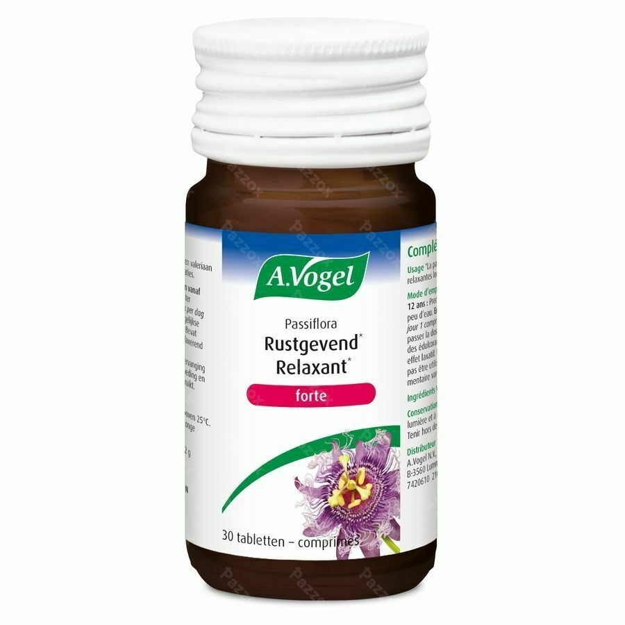 A.Vogel Passiflora Complex Forte 30 Rustgevende Tabletten