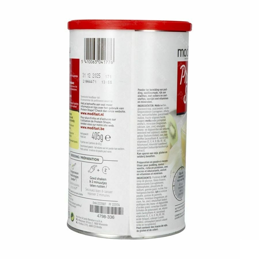 Modifast Protein Shape Vanilla Pudding 405g
