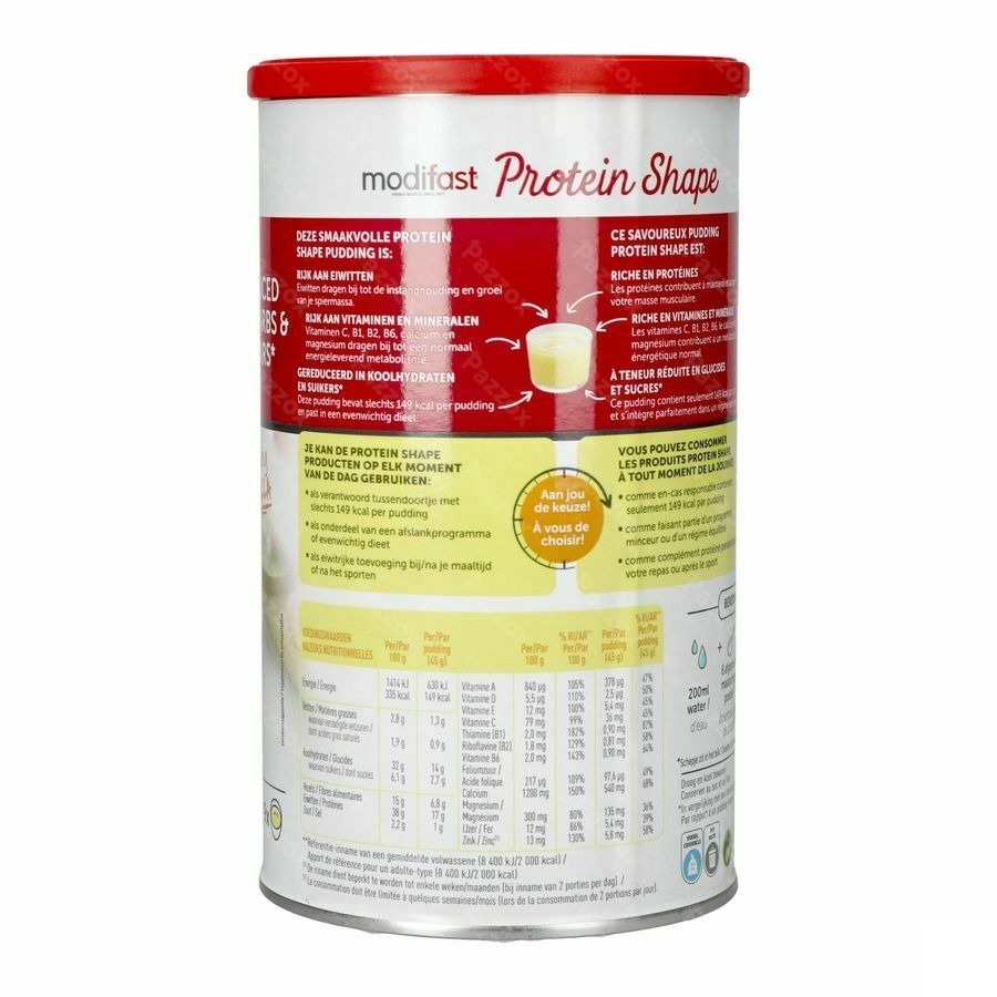 Modifast Protein Shape Vanilla Pudding 405g