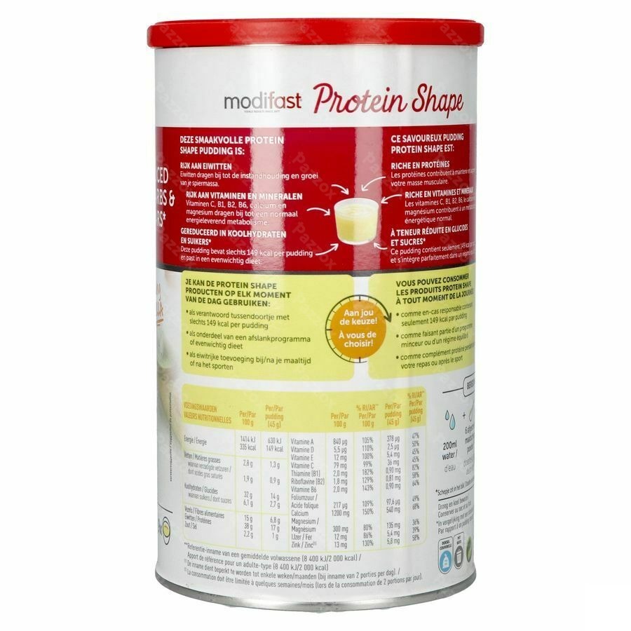 Modifast Protein Shape Vanilla Pudding 405g