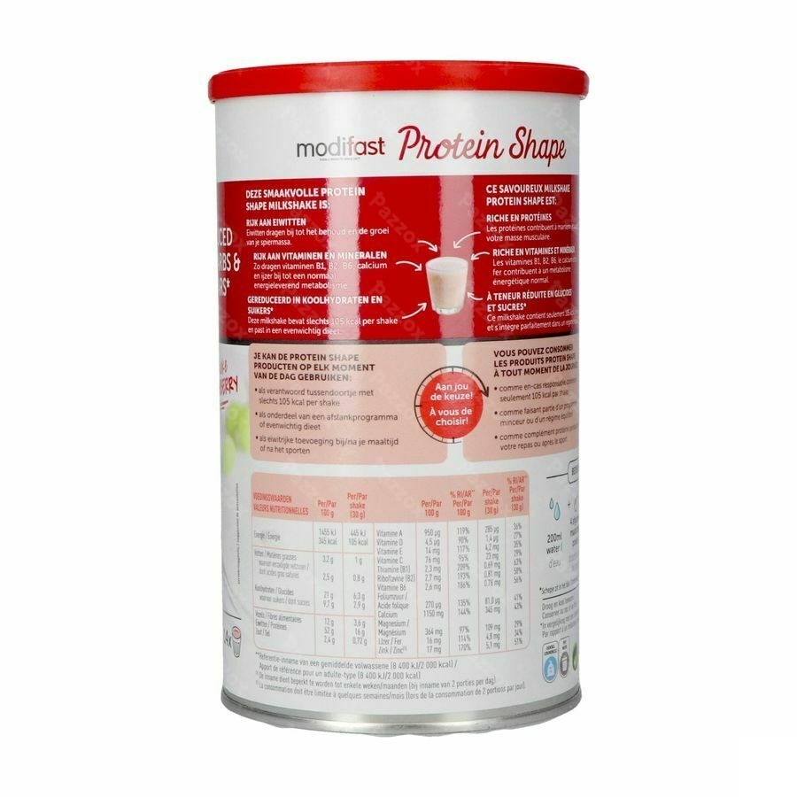 Modifast Protein Shape Strawberry Milkshake 420g