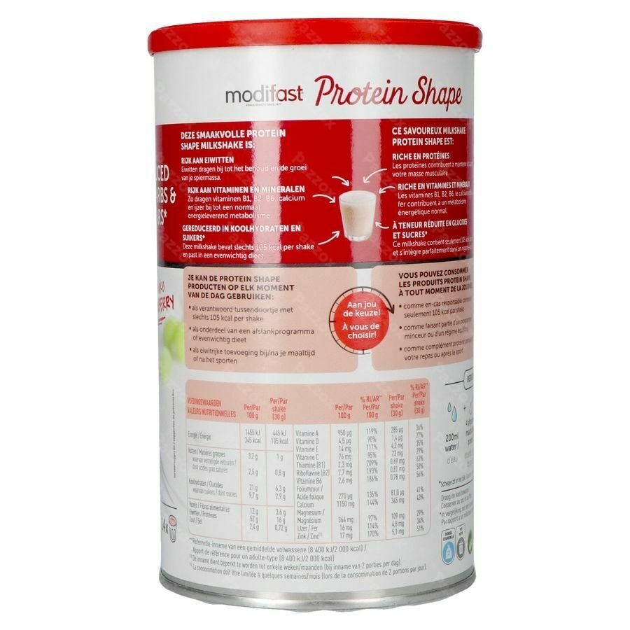 Modifast Protein Shape Strawberry Milkshake 420g