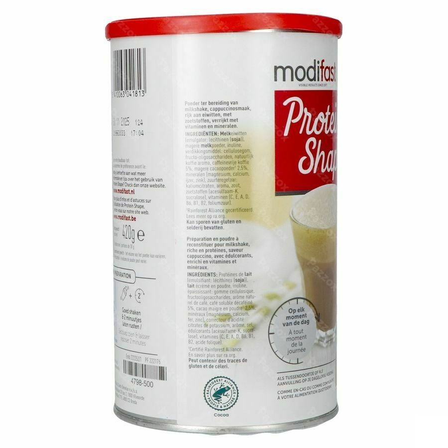 Modifast Protein Shape Cappuccino Milkshake 420g