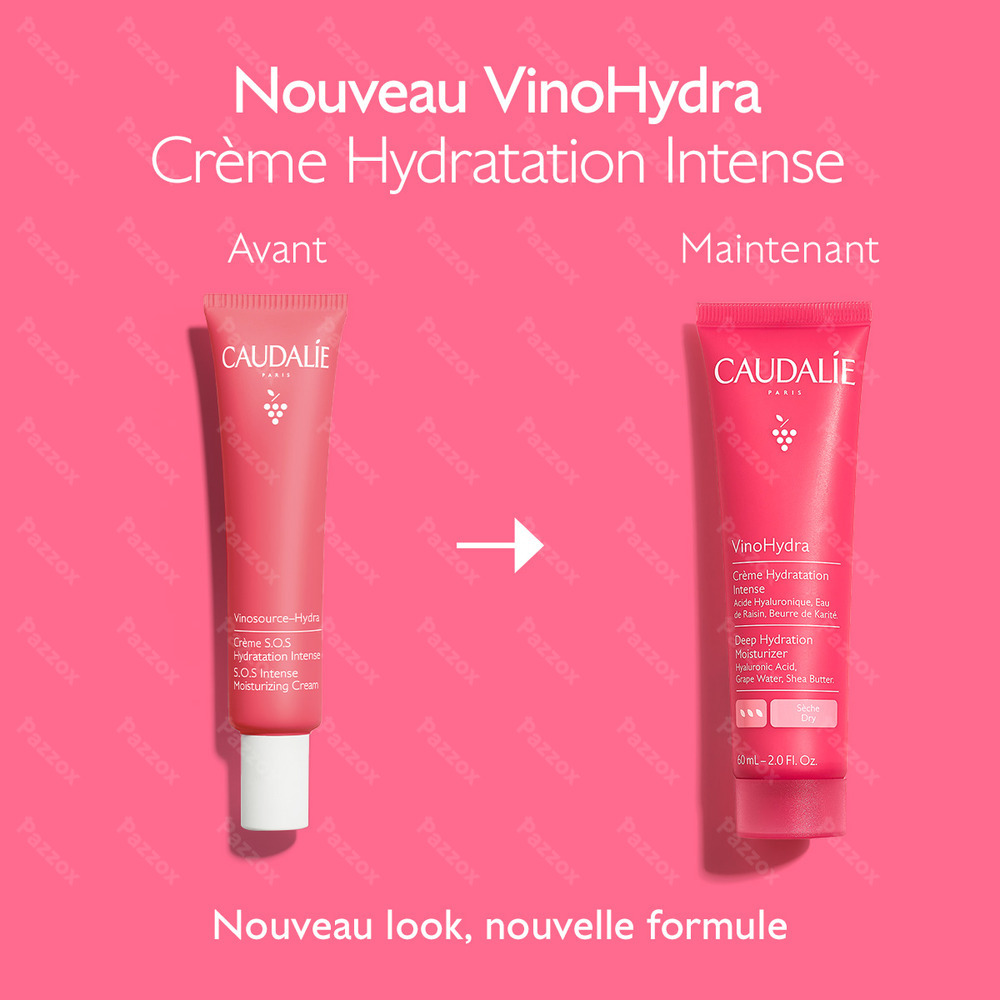 Caudalie VinoHydra Crème Hydratation Intense 60ml