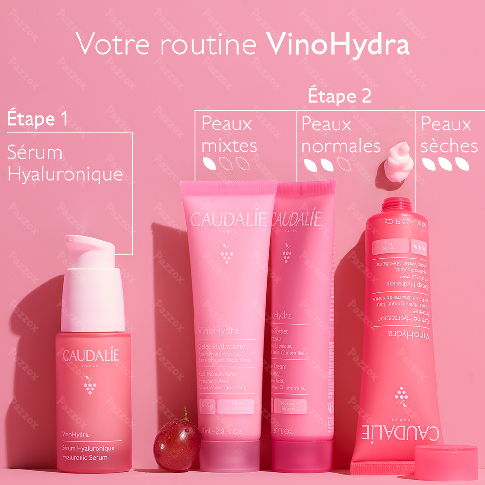 Caudalie VinoHydra Crème Hydratation Intense 60ml