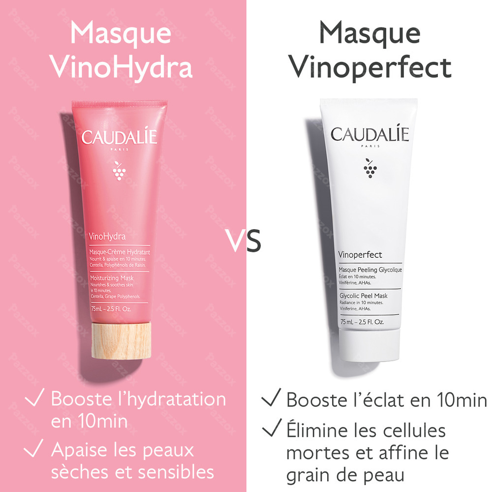 Caudalie VinoHydra Masque Crème Hydratante 75ml
