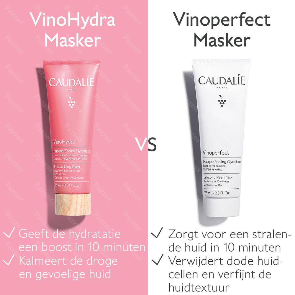 Caudalie VinoHydra Hydraterend Crèmemasker 75ml