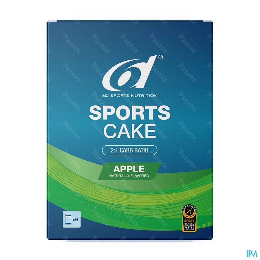 6d Sports Cake Apple 6x41g