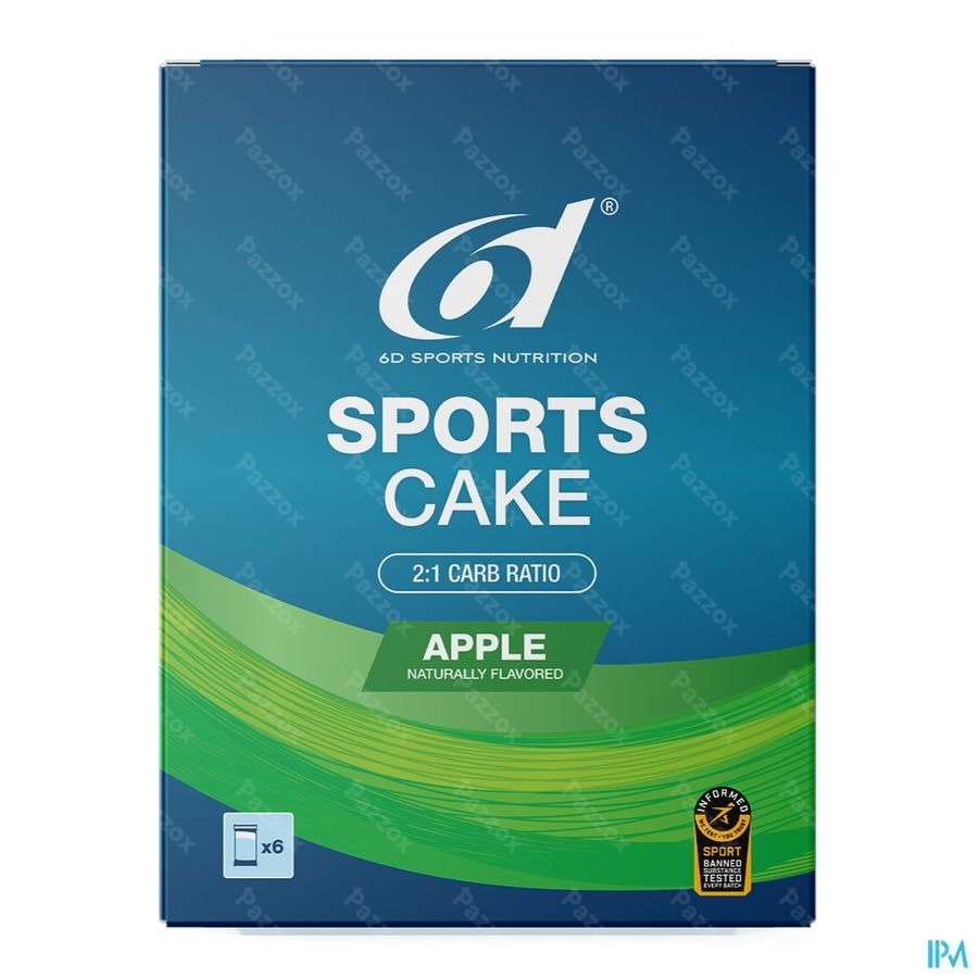 6d Sports Cake Apple 6x41g