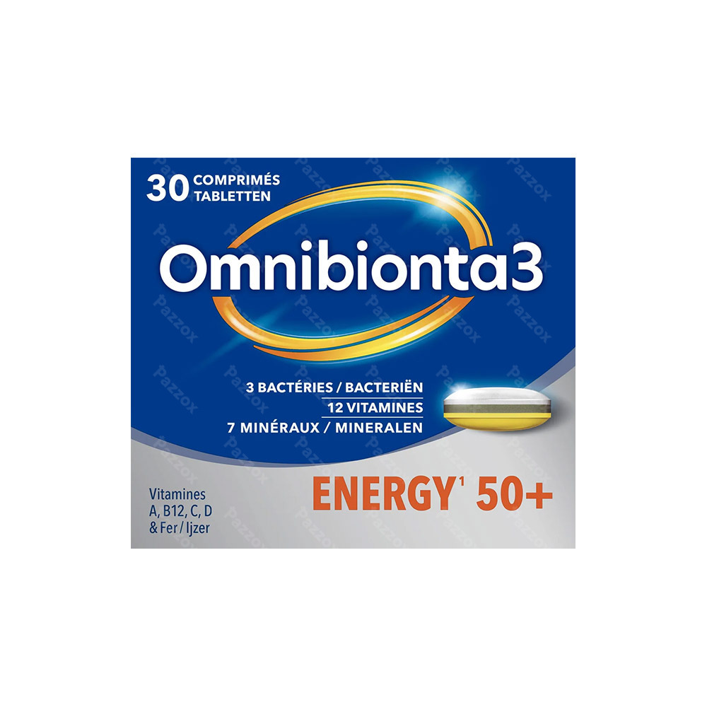Omnibionta 3 Energy 50+ 30 Tabletten