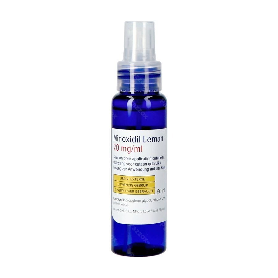 Minoxidil Leman 20mg/ml Opl Cutaan Gebruik 3x60ml