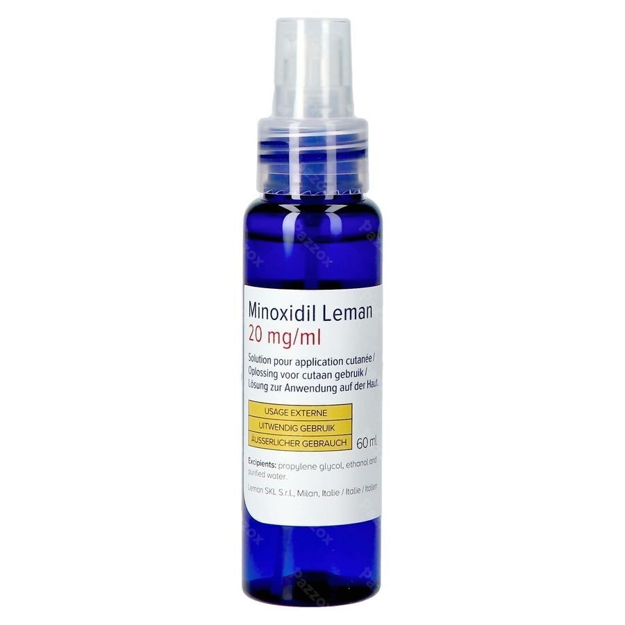 Minoxidil Leman 20mg/ml Opl Cutaan Gebruik 3x60ml