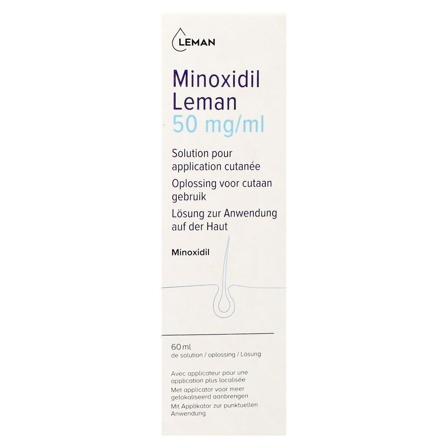 Minoxidil Leman 50mg/ml Opl Cutaan Gebruik 60ml