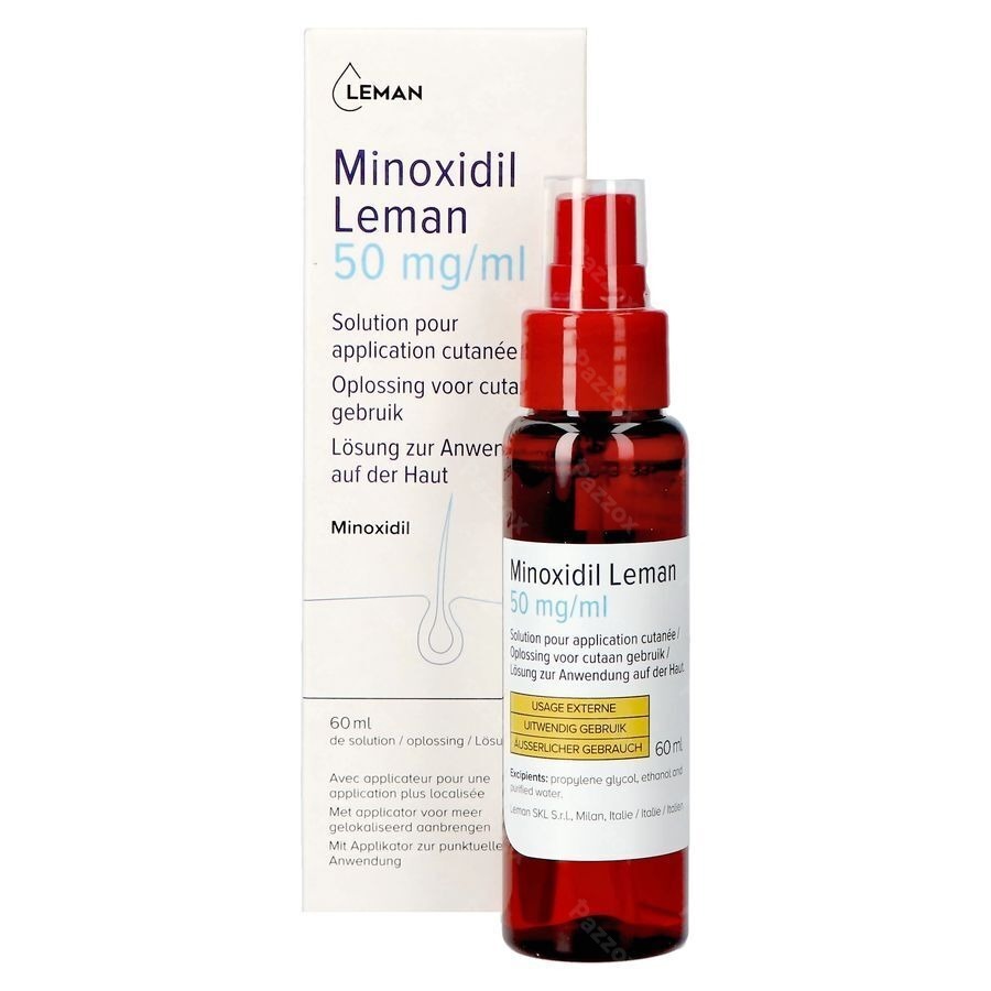 Minoxidil Leman 50mg/ml Opl Cutaan Gebruik 60ml
