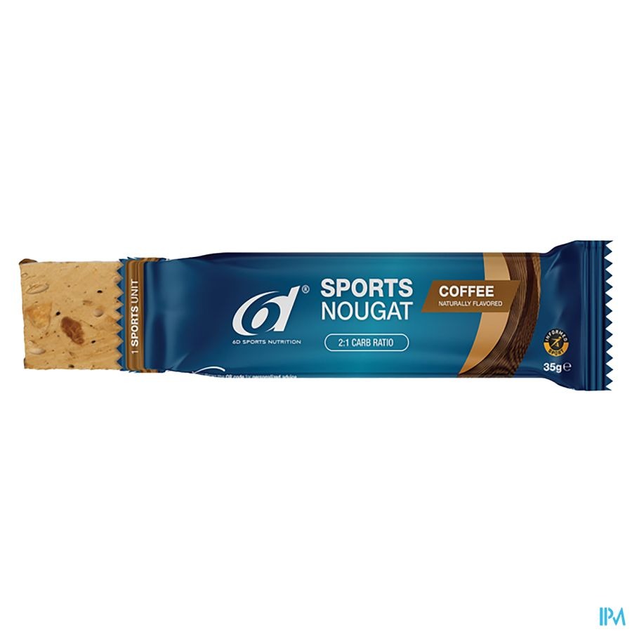 6d Sports Nougat Coffee 6x35g