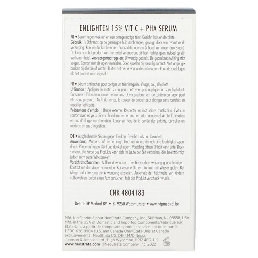 Neostrata 15 % Vitamine C + PHA Serum 15 ml