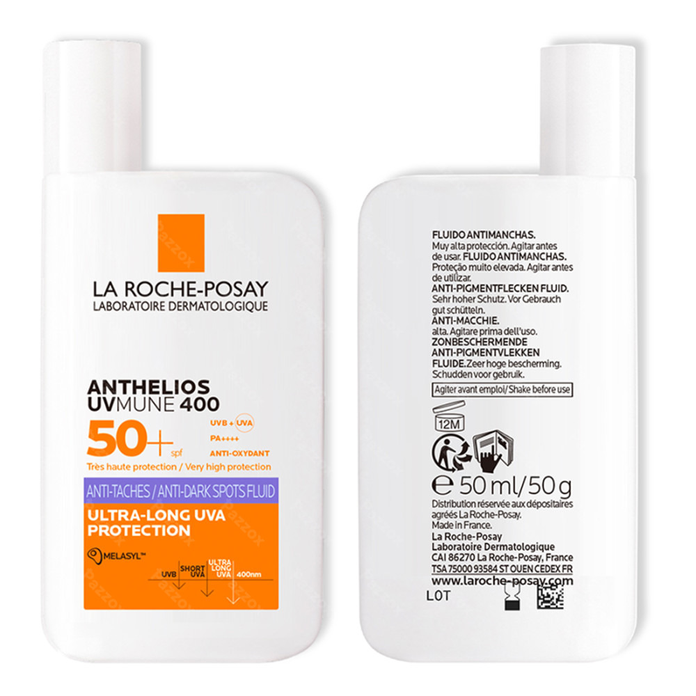 La Roche-Posay Anthelios UVMUNE 400 Fluide Solaire Anti-taches SPF50+ - 50ml