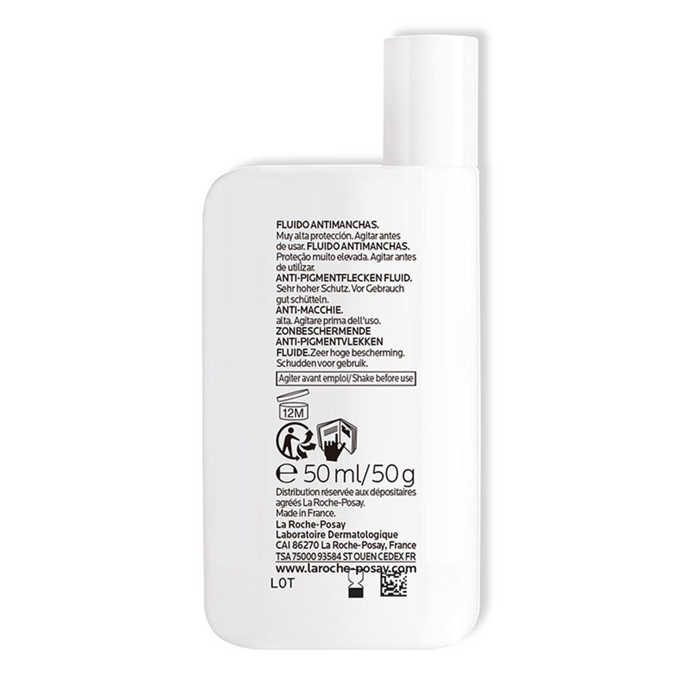 La Roche-Posay Anthelios UVMUNE 400 Anti-Pigmentvlekken Onzichtbare Zonnebrand Fluïde SPF50+ 50ml