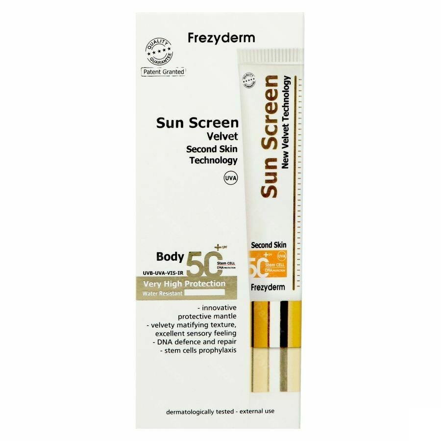 Frezyderm Sunscreen Velvet Body Spf50+125ml