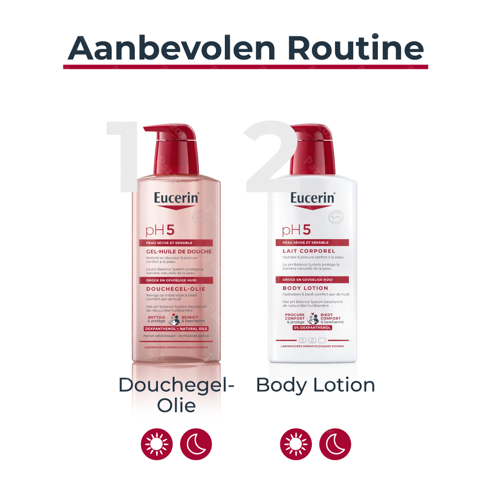 Eucerin pH5 Douchegel-Olie Droge en Gevoelige Huid 1000ml