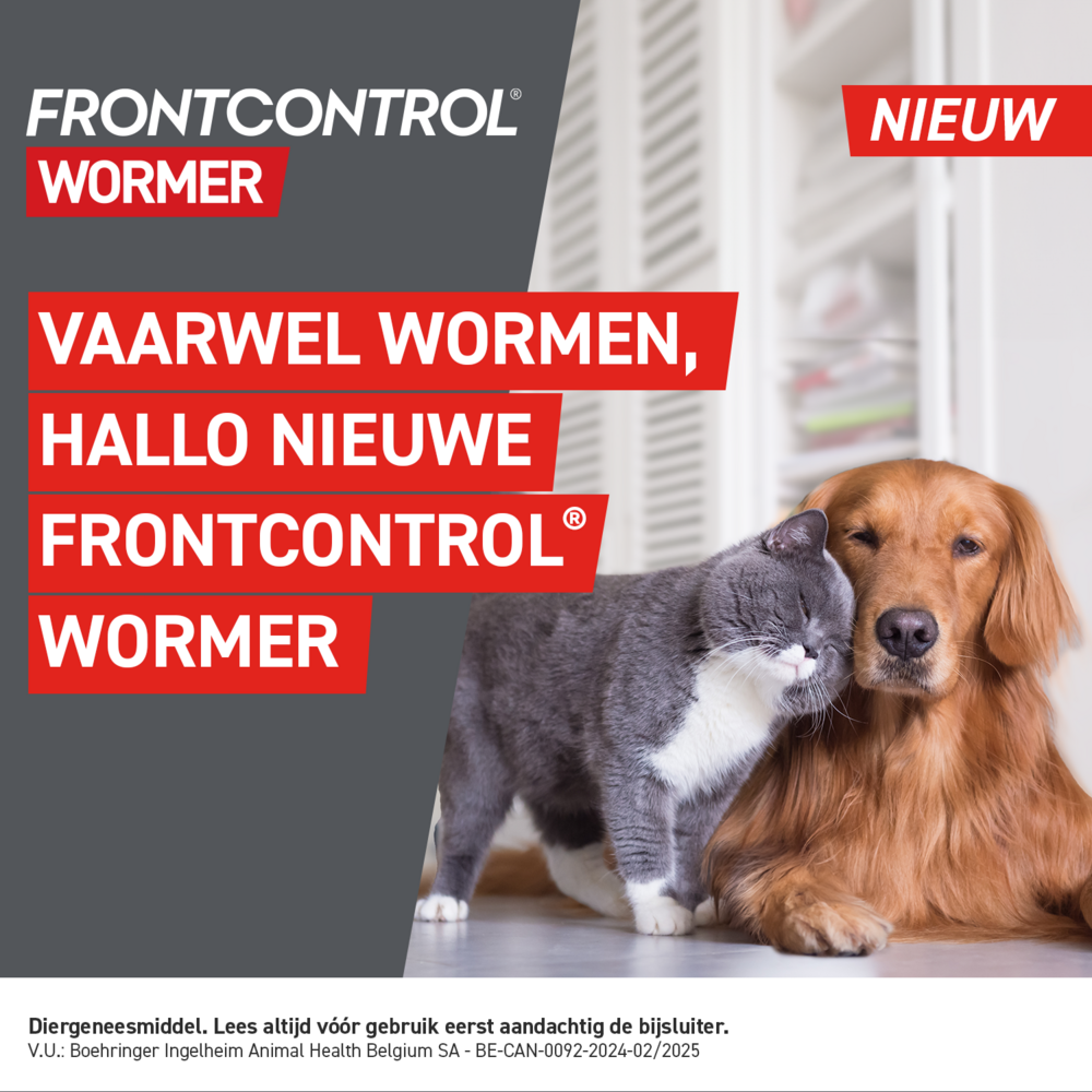 Frontcontrol Wormer Kat 2 Tabletten