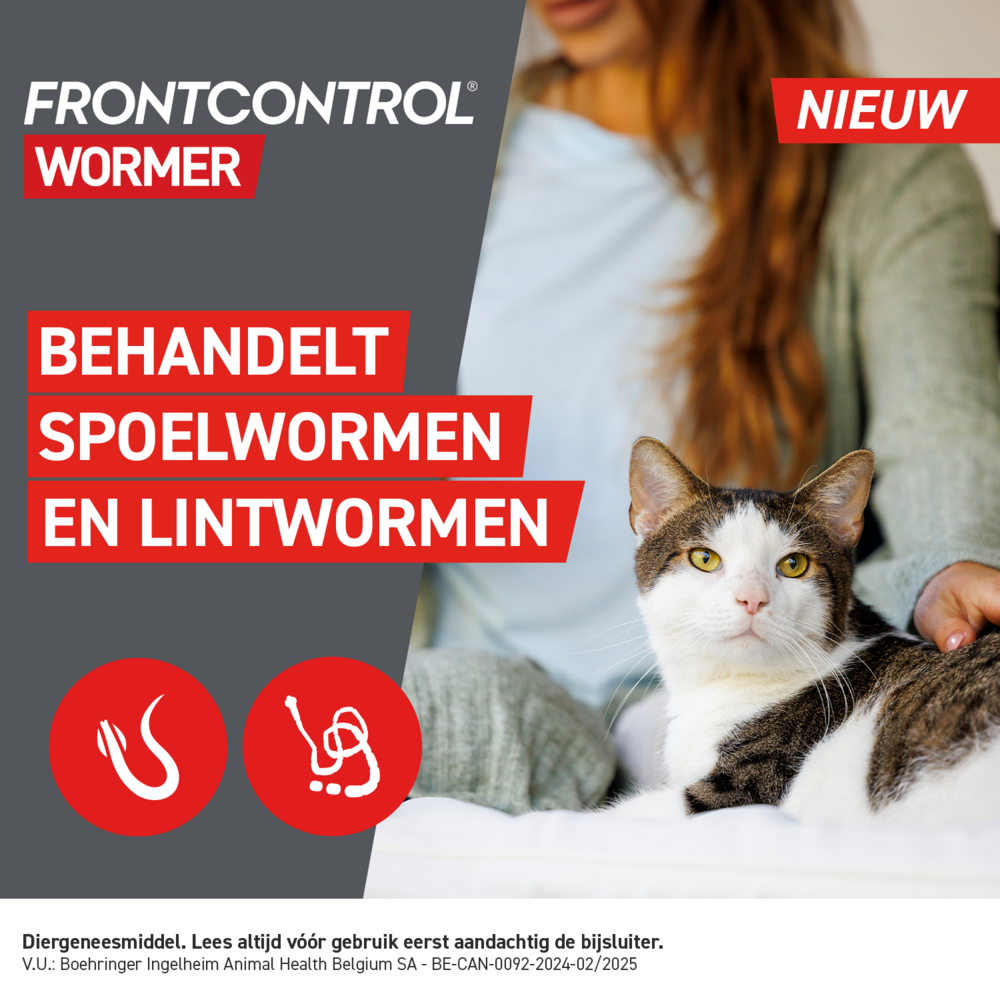 Frontcontrol Wormer Kat 2 Tabletten