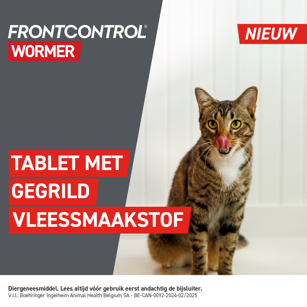 Frontcontrol Wormer Kat 2 Tabletten