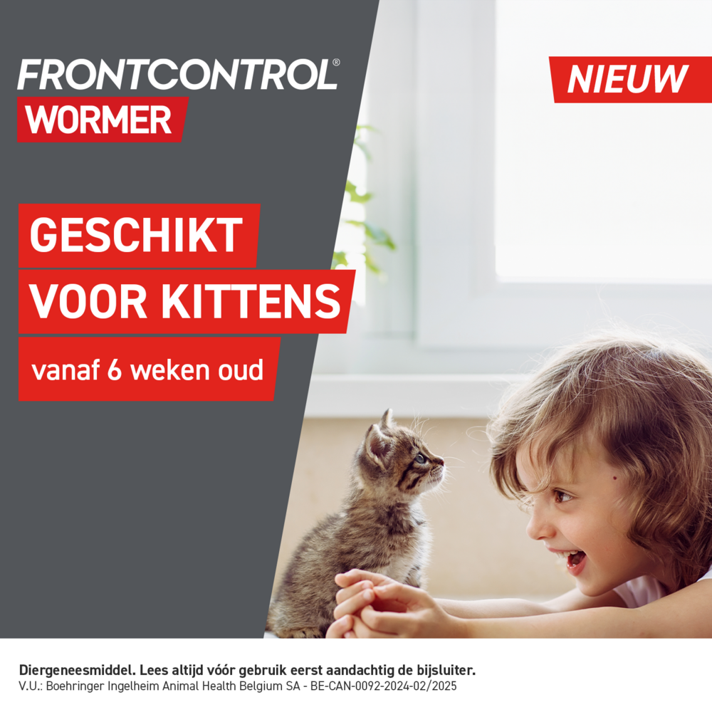 Frontcontrol Wormer Kat 2 Tabletten