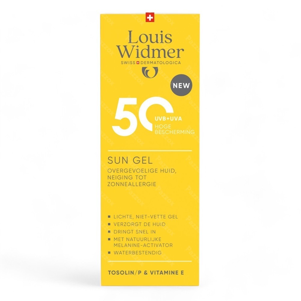 Louis Widmer Suncare Sun Gel 50 Met Parfum 100ml