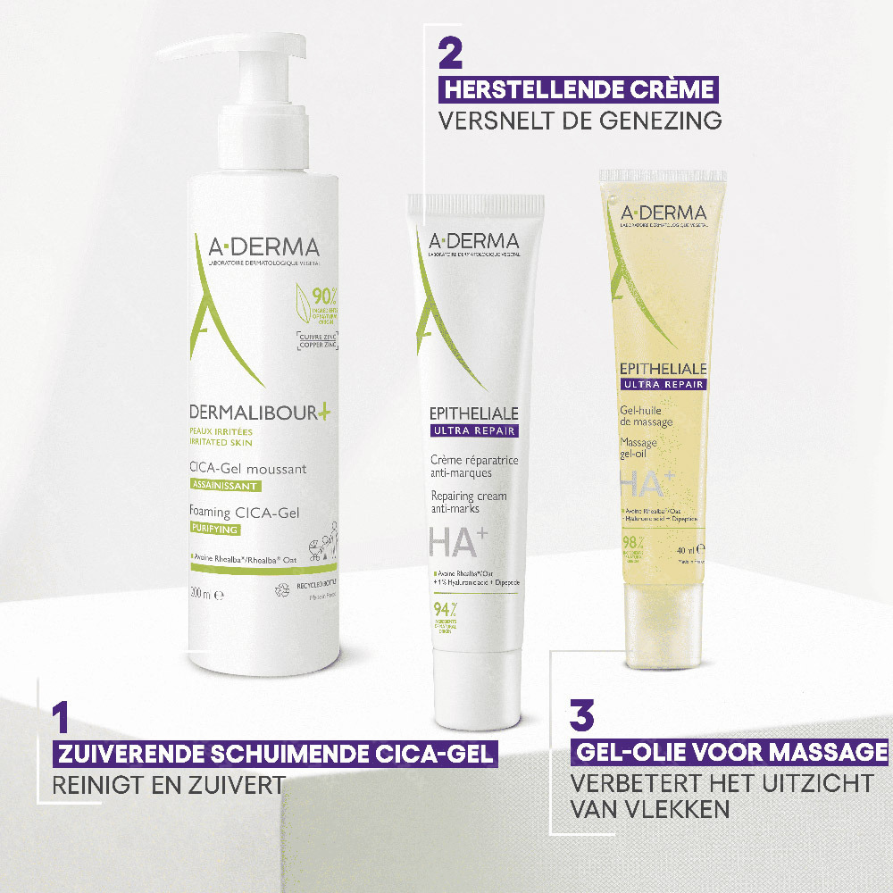 Aderma Epitheliale Ultra Repair Herstellende Crème tegen vlekken 40ml