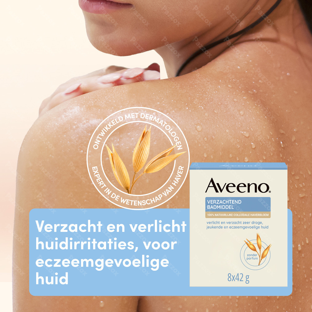 Aveeno Dermexa Verzachtend Badmiddel 8x42g