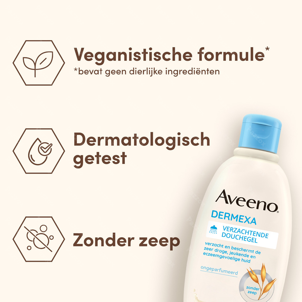 Aveeno Dermexa Verzachtende Douchegel 300ml