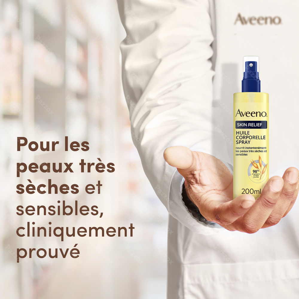 Aveeno Skin Relief Huile Corporelle Spray 200ml
