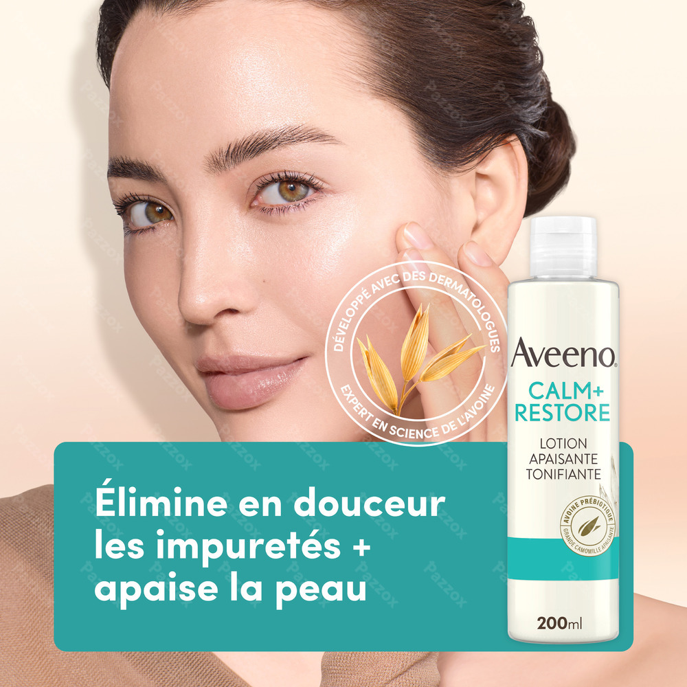 Aveeno Calm+Restore Lotion Apaisante Tonifiante 200ml