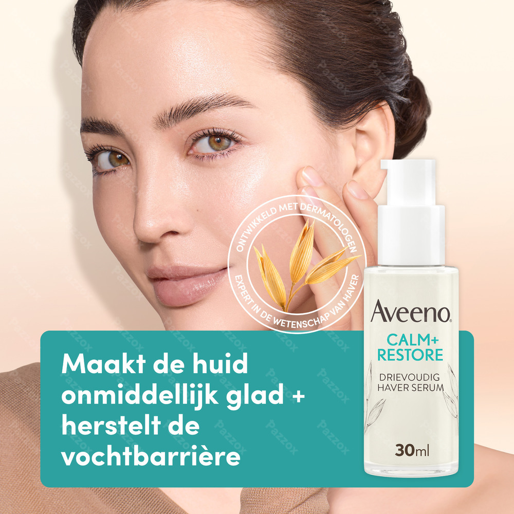 Aveeno Calm+Restore Drievoudig Haver Serum 30ml