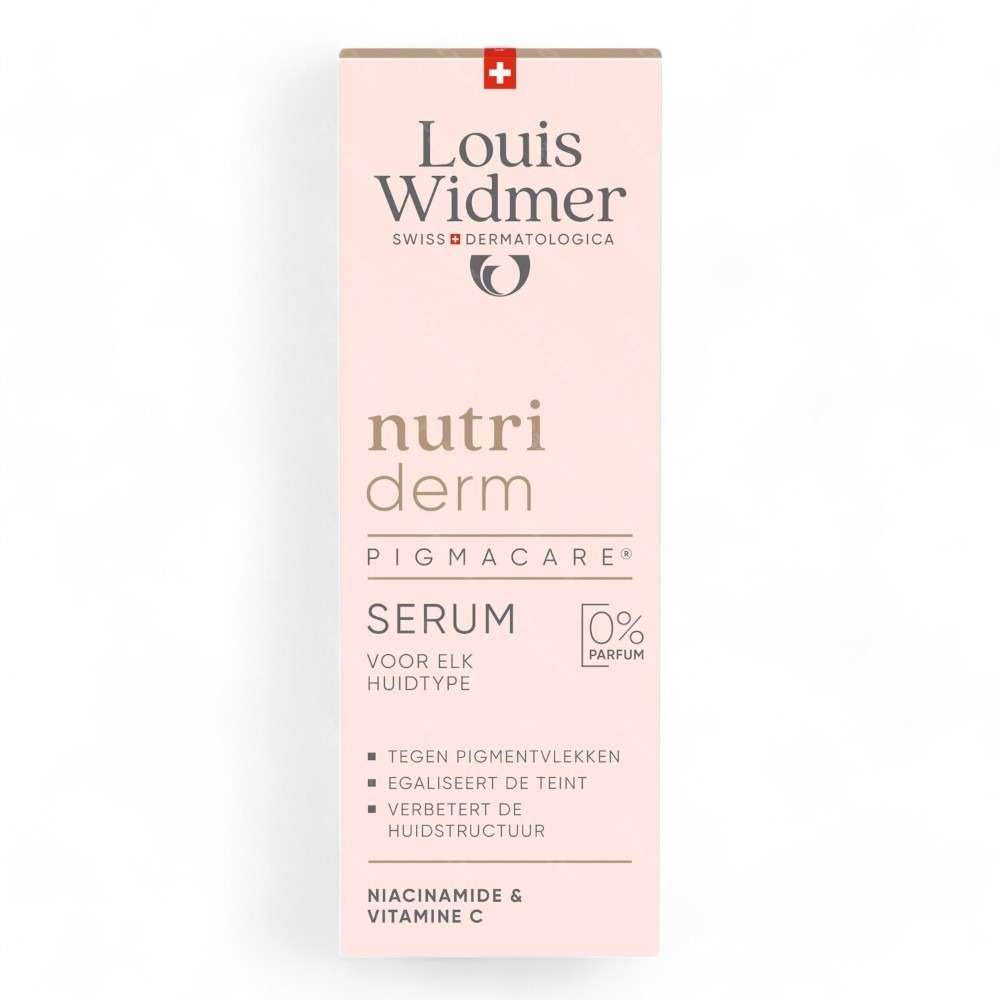 Louis Widmer Nutriderm Pigmacare Serum Zonder Parfum 30ml