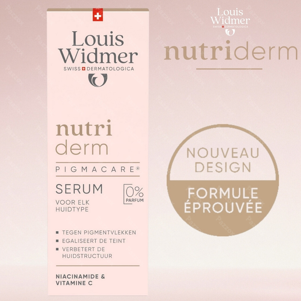 Louis Widmer Nutriderm Pigmacare Sérum Sans Parfum 30ml