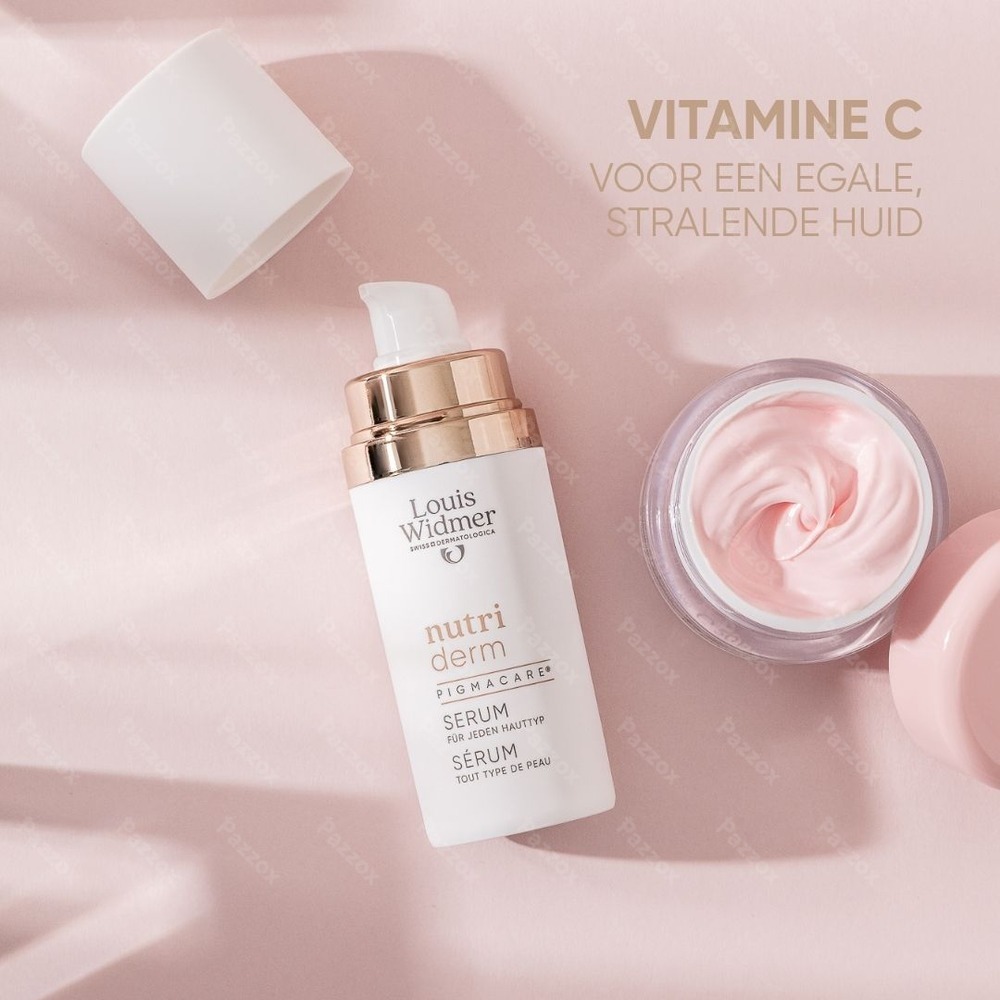 Louis Widmer Nutriderm Pigmacare Serum Zonder Parfum 30ml