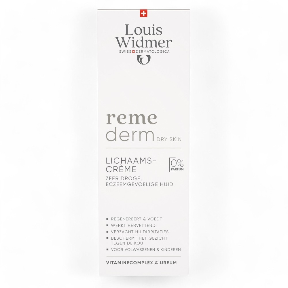 Louis Widmer Remederm Crème Corporelle Sans Parfum 200ml